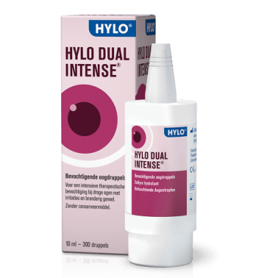 HYLO DUAL Intense akių lašai 10 ml