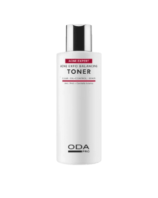 ODA PRO Eksfolijuojantis ir balansuojantis tonikas riebiai ir spuoguotai odai 200ml