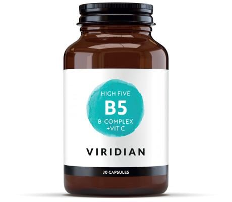 VIRIDIAN HIGH FIVE B-Complex + Vit C, N30