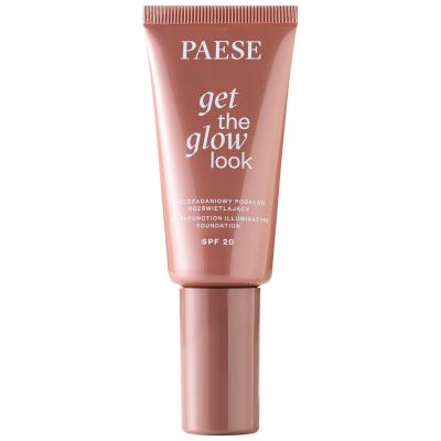 PAESE "GET THE GLOW LOOK" Daugiafunkcinis švytėjimą suteikiantis makiažo pagrindas (1N LIGHT BEIGE)