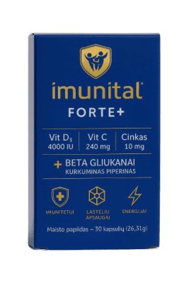 IMUNITAL FORTE+ kapsulės N30