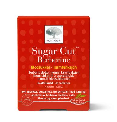 NEW NORDIC Sugar Cut Berberine, N60