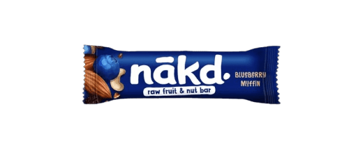 NAKD Vaisių ir riešutų batonėlis su mėlynėmis 4x 35g