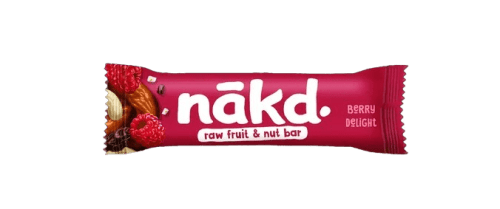 NAKD Vaisių ir riešutų batonėlis su avietėmis 4x35g