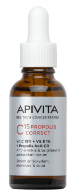 APIVITA C15 PROPOLIS CORRECT veido serumas, 30ml