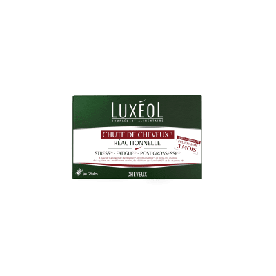 LUXEOL maisto papildai reaktyviam plaukų slinkimui (3 mėnesių prohgrama) N90