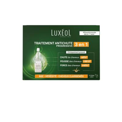 LUXEOL ampulės nuo progresuojančio plaukų slinkimo, 14 vnt x 7ml