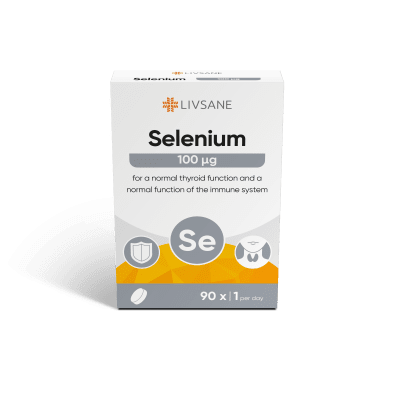LIVSANE selenas 100mcg TBL N90