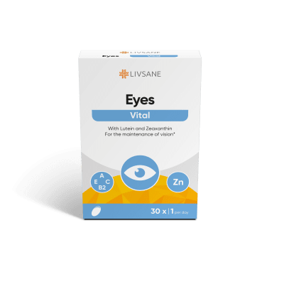 LIVSANE eyes vital kapsulės, N30