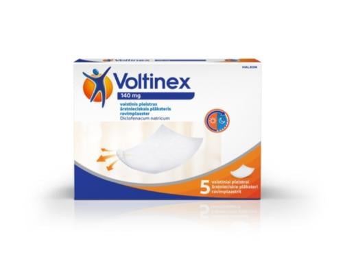 VOLTINEX, 140mg vaistinis pleistras, N5