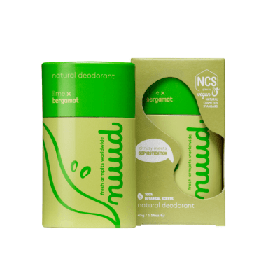 Nuud, Lime x Bergamot Stick dezodorantas, 45 g