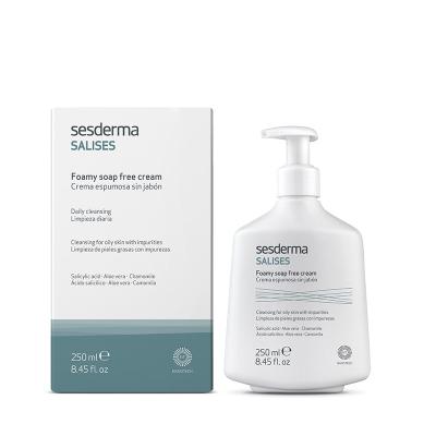 SESDERMA SALISES bemuilis putojantis prausiklis, 250 ml