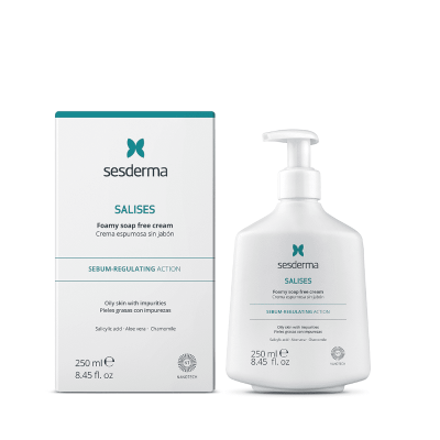 SESDERMA SALISES bemuilis putojantis prausiklis, 250 ml