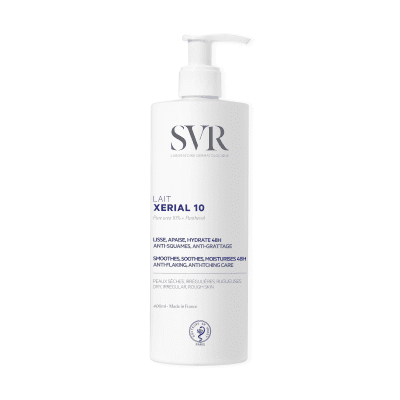 SVR XERIAL 10 LAIT kūno pienelis su 10% šlapalo, 400 ml