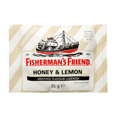 FISHERMANS FRIEND pastilės (medaus, citrinų sk.), 25 g