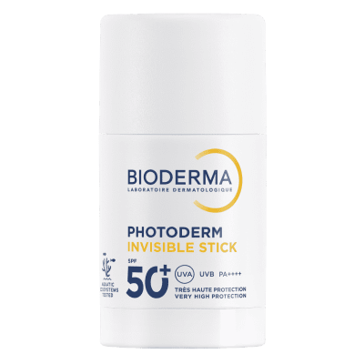 BIODERMA apsauginis pieštukas nuo saulės PHOTODERM INVISIBLE STICK SPF50+, 15 g