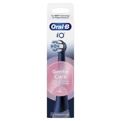 ORAL-B iO Gentle Care Black elektrinio šepetėlio galvutės, N4