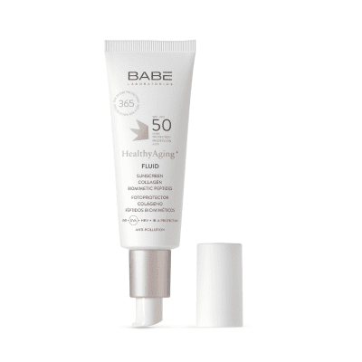 BABE HEALTHY AGING+ apsauginė veido emulsija SPF50, 40 ml