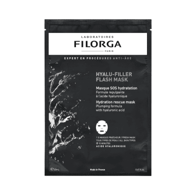 FILORGA Hyalu-Filler Flash Mask lakštinė veido kaukė brandžiai, dehidratuotai odai, 20 ml, N1