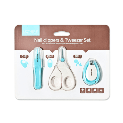 MOTHER-K 3-jų dalių Vaikų nagų priežiūros rinkinys (nuo 0 mėn.)