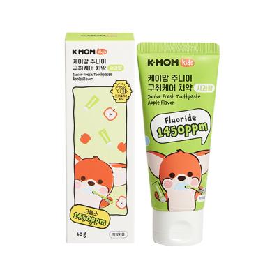 K-MOM dantų pasta su fluoru, obuolių skonio, 60 g