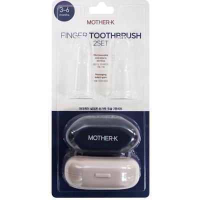Mother-K silikoninis dantų šepetėlis - masažuoklis