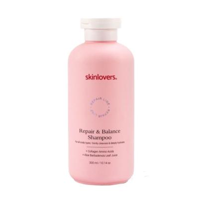 SKINLOVERS Repair & Balance atkuriamasis šampūnas dažytiems ir pažeistiems plaukams, 300 ml