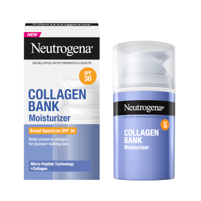 NEUTROGENA Collagen Bank drėkinamasis kremas SPF 30, 50ml