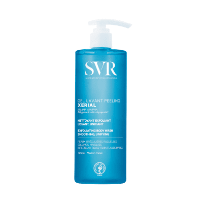 SVR Xerial Gel Lavant Peeling eksfolijuojantis prausiamasis gelis, 400 ml