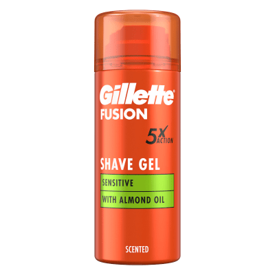 GILLETTE Fusion Ultra Sensitive skutimosi gelis, 75 ml