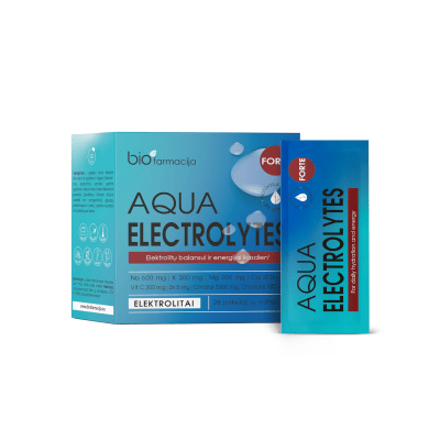 BIOFARMACIJA Aqua Electrolytes forte, N28