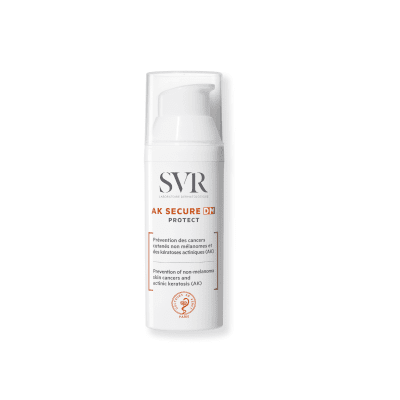 AK SECURE DM PROTECT medicinos priemonė melanomos vėžio ir aktininės keratozės profilaktikai SPF50+, 50 ml