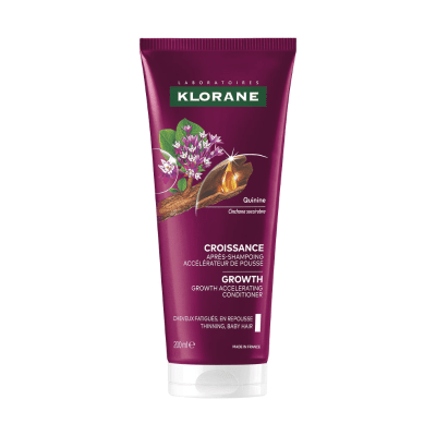 KLORANE Growth kondicionierius su chininu, 200 ml