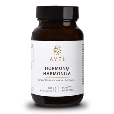 AVEL Hormonų Harmonija hormonų balansui, 60 kapsulių