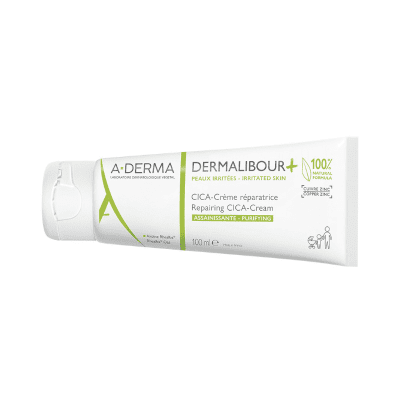 A-DERMA Dermalibour+ Cica atstatomasis intensyvios priežiūros kremas, 100 ml