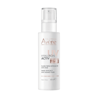 EAU THERMALE AVENE Hyaluron Activ UV veido fluidas brandžiai odai SPF50, 40 ml