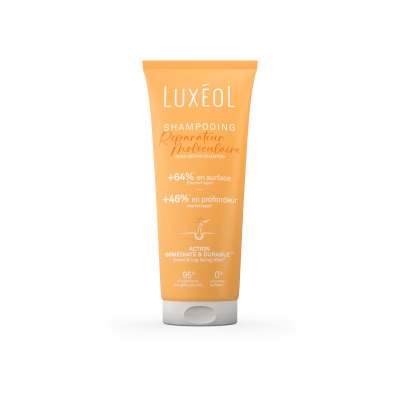 LUXEOL atkuriamasis šampūnas pažeistiems plaukams, 200 ml