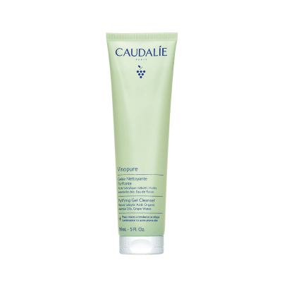 CAUDALIE Vinopure Purifying Gel Cleanser veido prausiklis riebiai odai, 150 ml