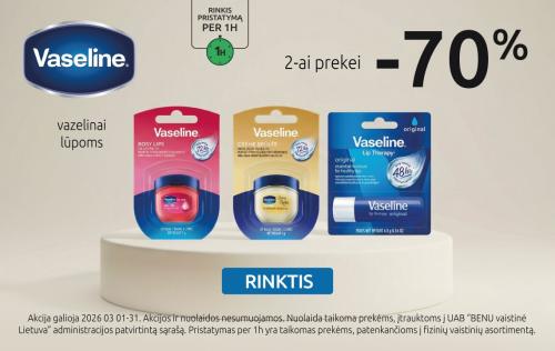 Vaseline antrai prekei -70