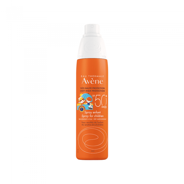 AVENE SUN apsauginė purškiama kūno emulsija vaikams nuo saulės, SPF 50+, 200 ml