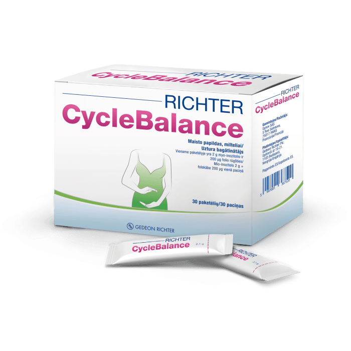 Richter CycleBalance 2.1 g milteliai N30