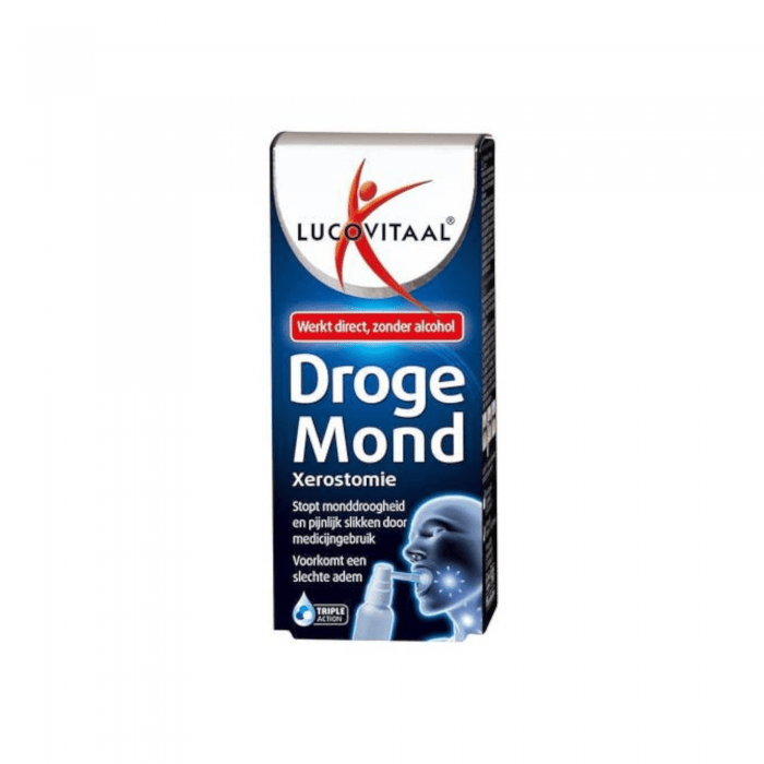 LUCOVITAAL purškalas nuo burnos džiūvimo (kserostomijos) DROGE MOND 20 ml