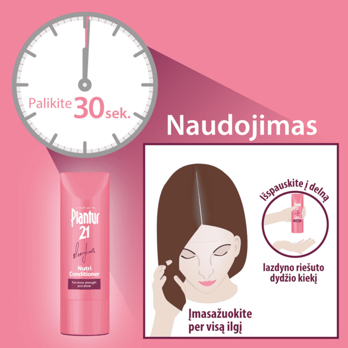 PLANTUR 21 kondicionierius LONG HAIR 175 ml