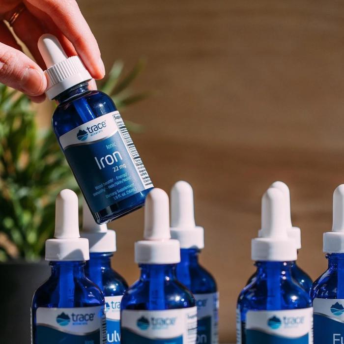 TRACE MINERALS skysta joninė geležis 22 mg, 56 ml