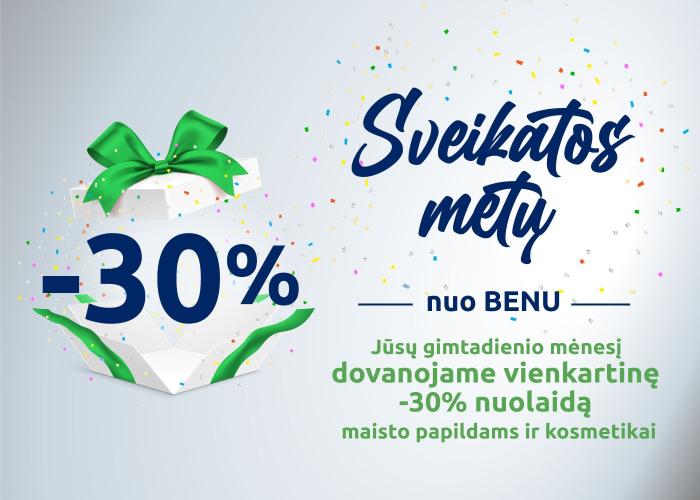 -30% GIMTADIENIO NUOLAIDA