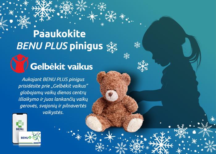GELBĖKIT VAIKUS