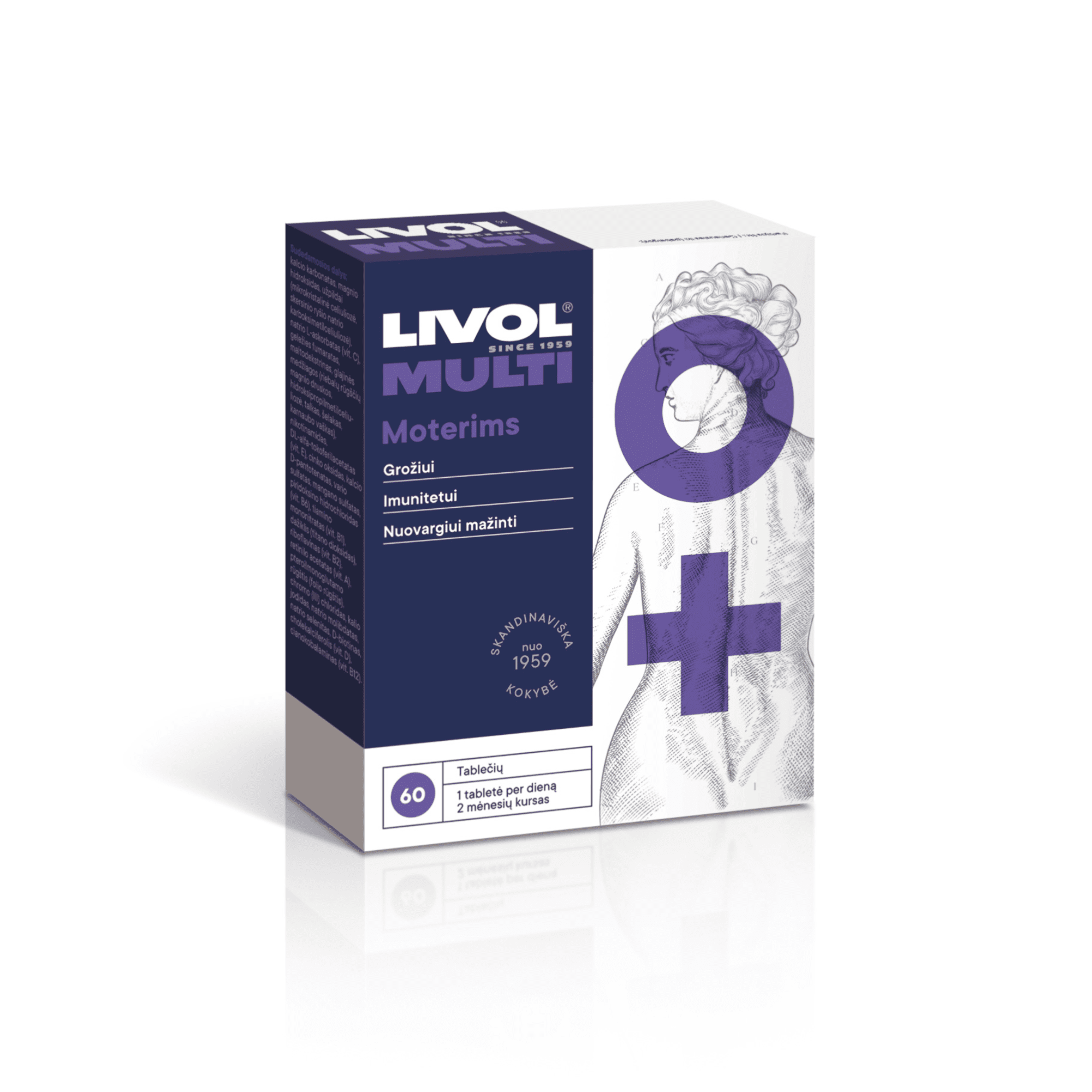 LIVOL MULTI Moterims tabletės N60