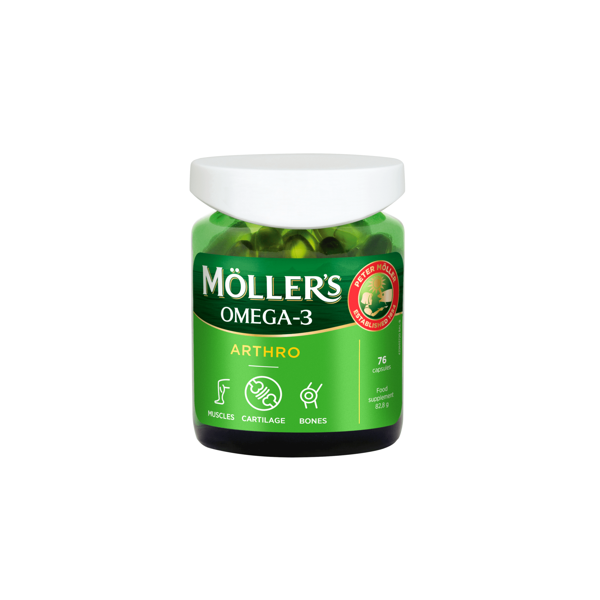 Möller's Omega-3 Arthro kapsulės N76
