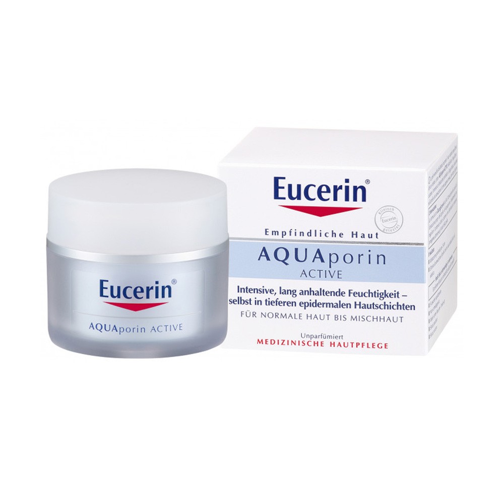 EUCERIN drėkinamasis veido kremas normaliai/mišriai odai AQUAporin Active Light 50 ml