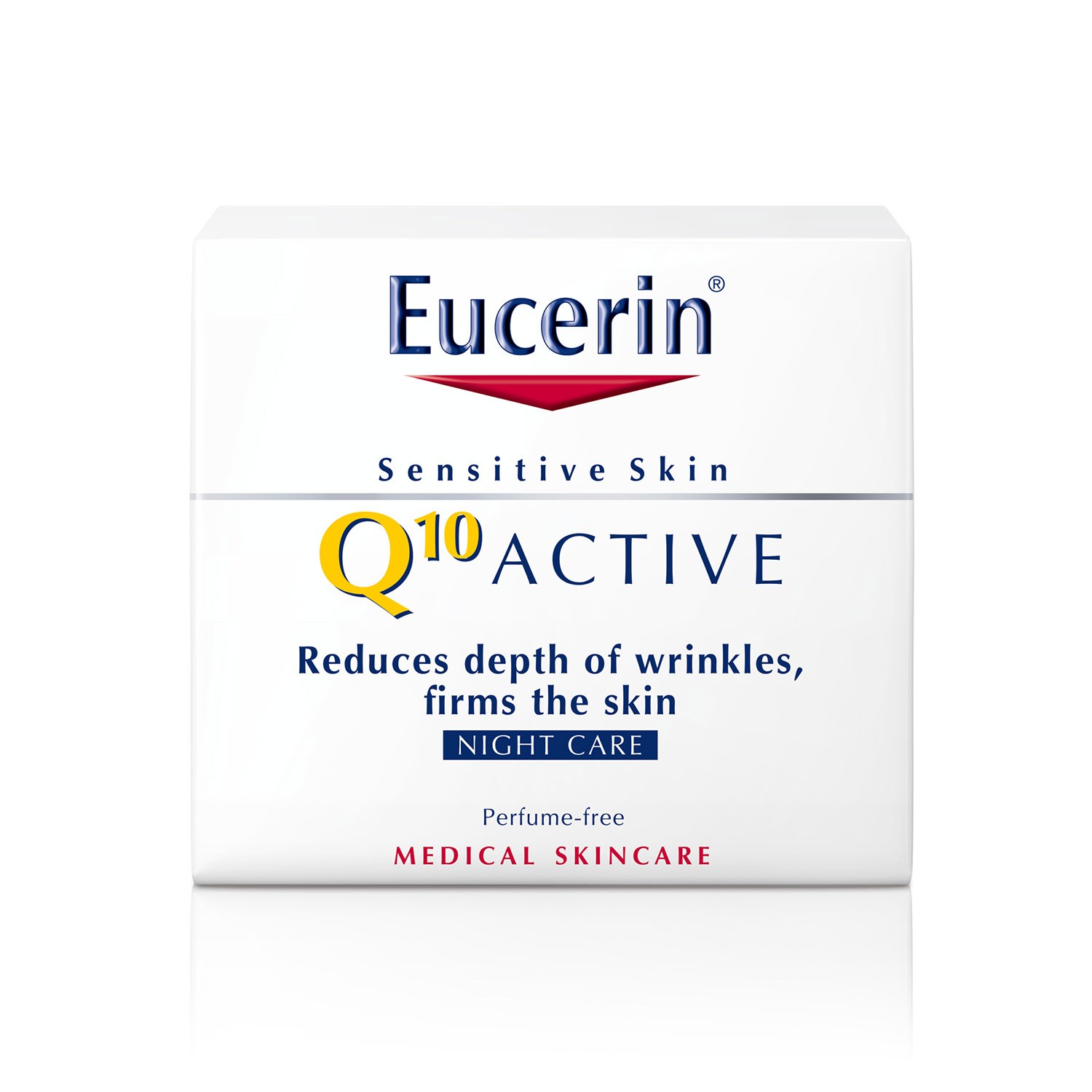 EUCERIN naktinis veido kremas Q10 ACTIVE 50 ml